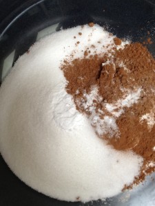 Chocolate Cupcake dry ingredients