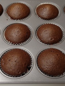 Chocolate Cupcakes baked